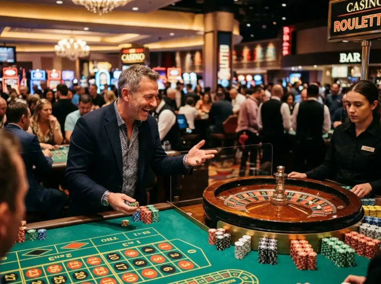 bettors 888 - Man playing roulette at casino