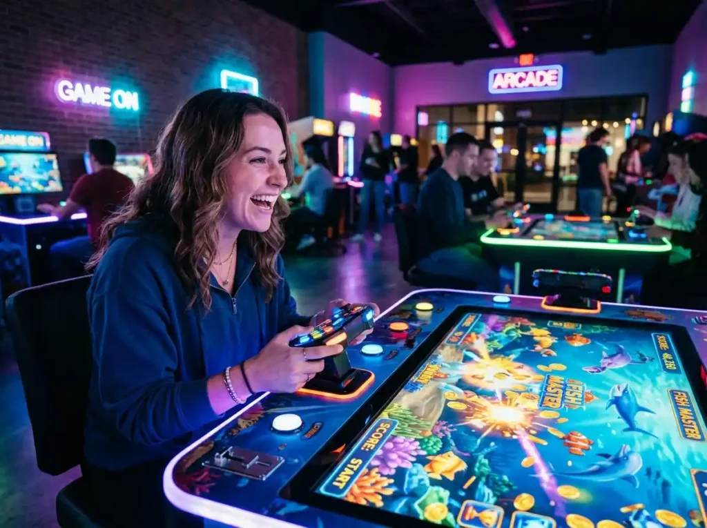ssbet77 register login - Woman playing fish game